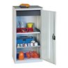 Werkzeug-/Beistellschrank H1000xB500xT500mm 1Schubl.2BD grau/blau STUMPF