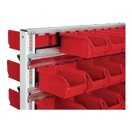 Mauser Aufhängeschiene L.1010mm verz.f.Ständer-/Wandregal 3 St./VE