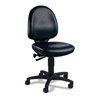 Topstar Arbeitsdrehstuhl schwarz Kunstleder Sitz-H.420-550mm Muldensitz