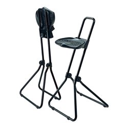 Lotz Stehhilfe schwarz PU-Schaum klappb. Sitz-H.480-850mm