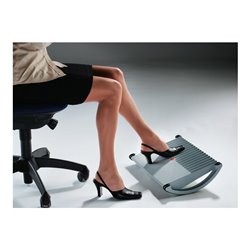 Fußstütze Ku.grau 2seitig nutzbar H100xB485xT345mm m.Wippfunktion