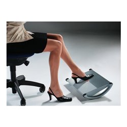 Fußstütze Ku.schwarz 2seitig nutzbar H100xB485xT345mm m.Wippfunktion