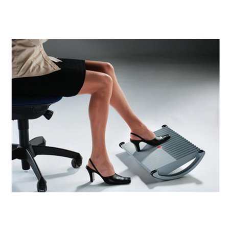 Fußstütze Ku.schwarz 2seitig nutzbar H100xB485xT345mm m.Wippfunktion