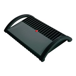 Fußstütze Ku.schwarz 2seitig nutzbar H100xB485xT345mm m.Wippfunktion