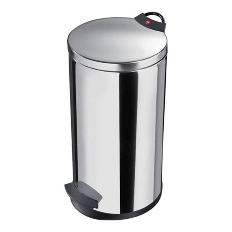 Tretabfallsammler 20l Edelstahl H.595xD.270mm mit verz. Inneneimer