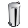 Tretabfallsammler 20l Edelstahl H.595xD.270mm mit verz. Inneneimer