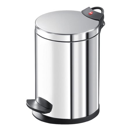 Tretabfallsammler 4l Edelstahl H.280xD.180mm mit verz. Inneneimer