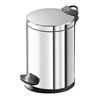 Tretabfallsammler 4l Edelstahl H.280xD.180mm mit verz. Inneneimer