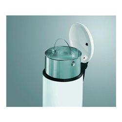 Tretabfallsammler 26l VA H.660xD.260mm