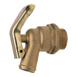 Ablassventil R 26,9 (¾ Zoll)mm MS 15mm Auslauftülle