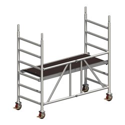 Fahrgerüst Zifa P2 Arbeits-B750xL1800mm Alu.Gerüsthöhe 1830mm 2kN/m² LAYHER