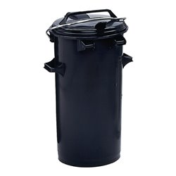 Mülleimer 50l Ku.anthrazit m.Bügel SULO