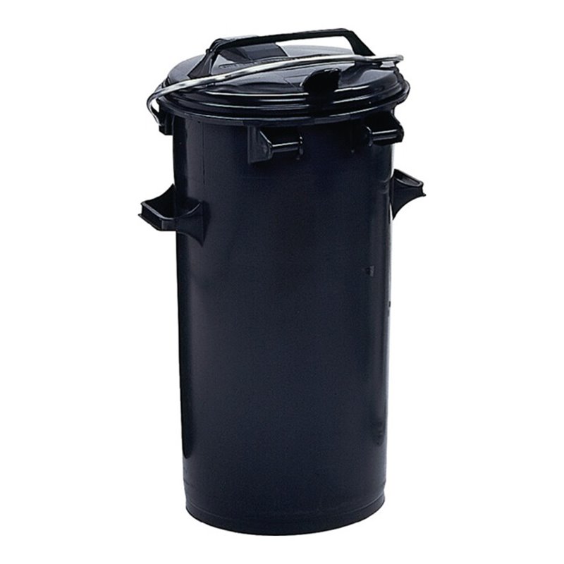 Mülleimer 50l Ku.anthrazit m.Bügel SULO