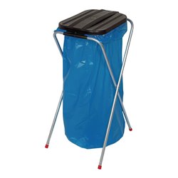 Abfallsammler H810xB370xT410mm 70-120l Deckel schwarz