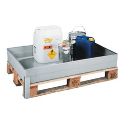 Cemo Schadstoff-Auffangwanne mit Winkel komplett bestehend aus: 466230 Auffangwanne 4