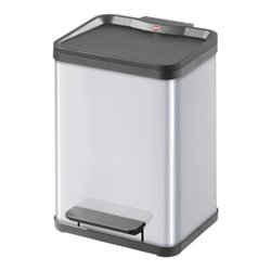 Hailo Tret-Abfalltrenner öko duo22 Silber Inneneimer: Kunststoff