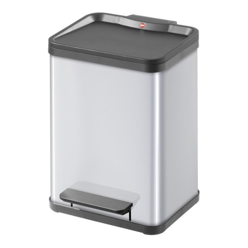 Hailo Tret-Abfalltrenner öko duo22 Silber Inneneimer: Kunststoff