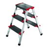 Hailo Aluminium-Klapptritt 3 Stufen 225 kg