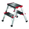 Hailo Aluminium-Klapptritt 2 Stufen 225 kg