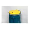 Abfallsammler B400xT510mm 120 l Deckel gelb (KS) VAR