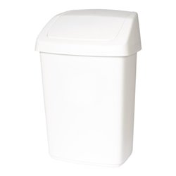 Schwingdeckelbehälter H668xB406xT341mm 50l Ku.weiß RUBBERMAID