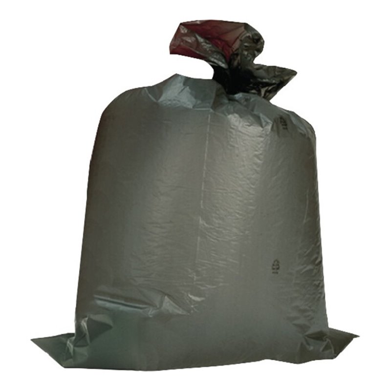 Kunststoffsack 120l 100µm grau 700x1100mm flachl