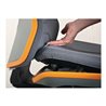 bimos Arbeitsdrehstuhl Neon m.Rollen orange Sitz-H450-620mm Permanentkontakt