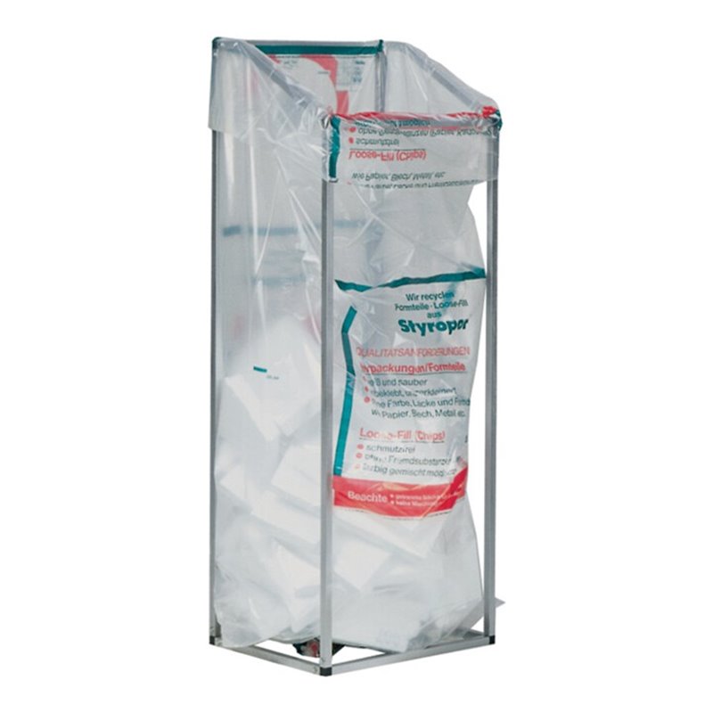 Kunststoffsack 1m3 80µm transp 1300x2600mm