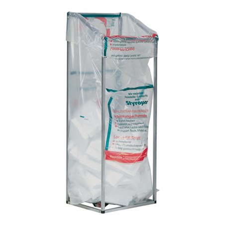 Kunststoffsack 1m3 80µm transp 1300x2600mm