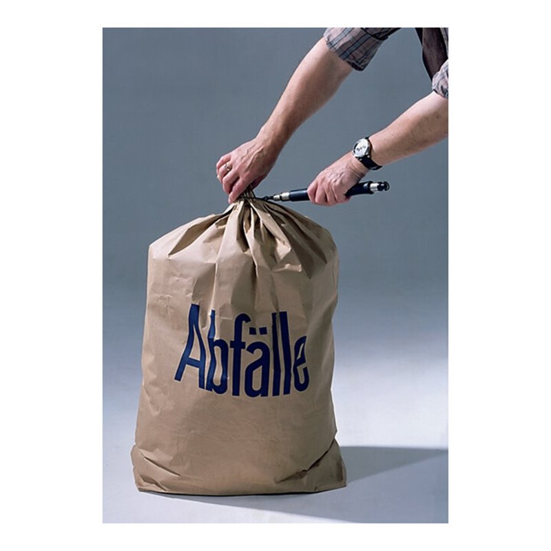 Papierabfallsack 700x950mm 2-lagig mKreuzbodenfalte 220 mm