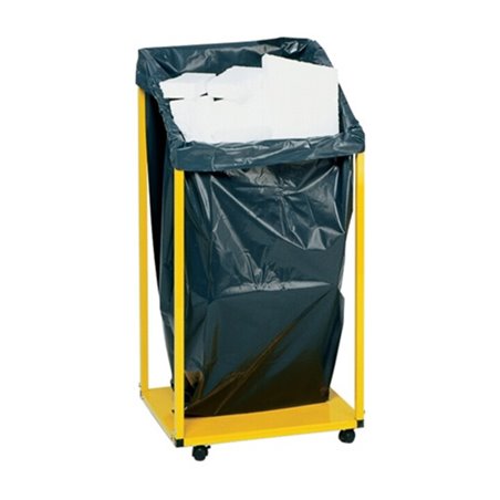 Kunststoffsack 100µm grau 650/550x1600mm