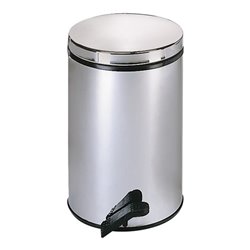 Wesco Tretabfallsammler 13l VA H.410xD.270mm