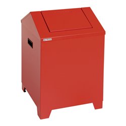 Stumpf Abfallbehälter mit Pendelklappe, Typ: 2