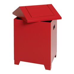 Stumpf Abfallbehälter mit Pendelklappe, Typ: 2