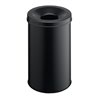 Durable Papierkorb safe rund Schwarz 30l