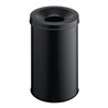 Durable Papierkorb safe rund Schwarz 60l