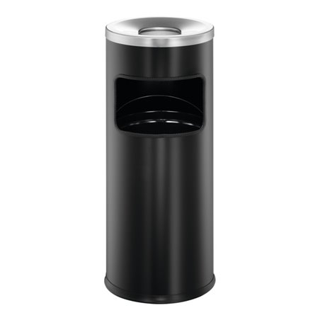 Durable Papierkorb safe mit Ascher Schwarz 17l
