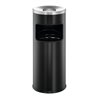Durable Papierkorb safe mit Ascher Schwarz 17l