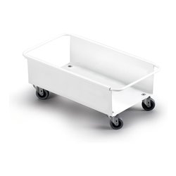 Durable Abfallbehälter DURABIN TROLLEY 60l weiss