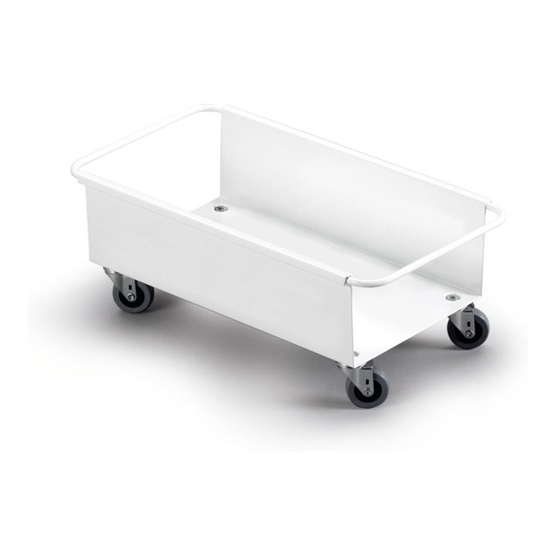 Durable Abfallbehälter DURABIN TROLLEY 60l weiss