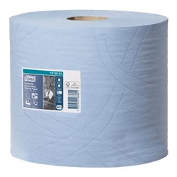 Putztuch TORK 130081 L340xB235ca.mm blau 3-lagig,bedruckt Rl.TORK