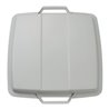 GRAF Deckel f.Abfallsammler 90l grau Kunststoff