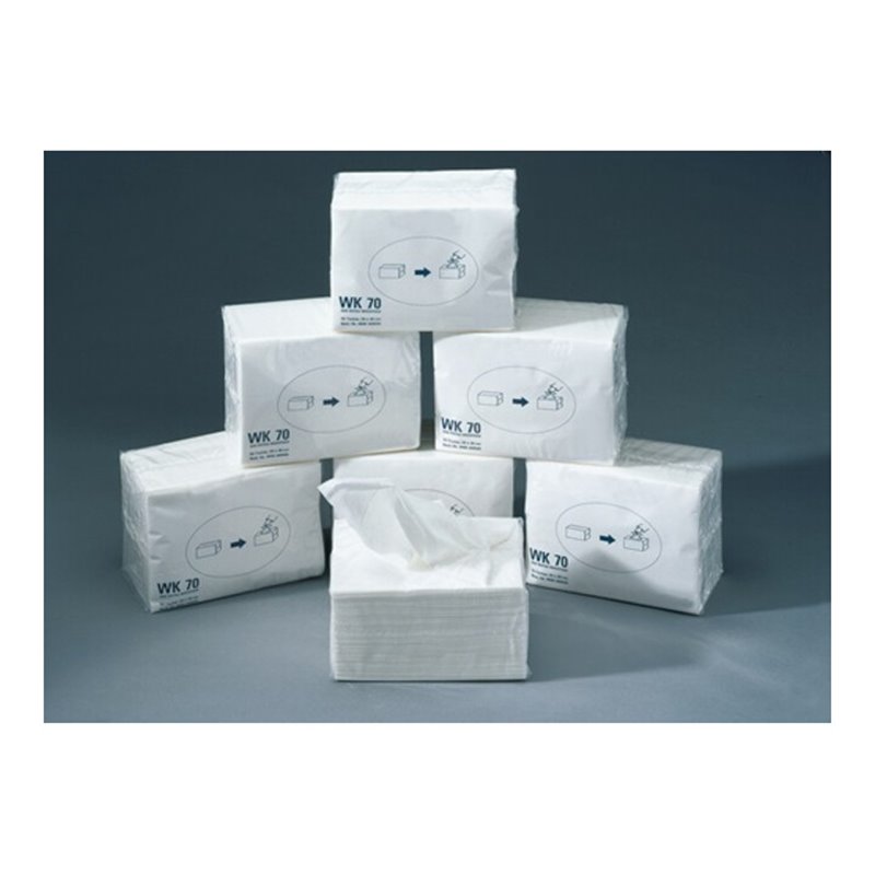 Putztuch WK70Z weiß Krt. a 12Btl. x 50600Tücher L.380xB.290mm z-gefaltet