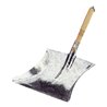 Kehrschaufel m.Holzgriff MET verz.Bl.L260xB280mm