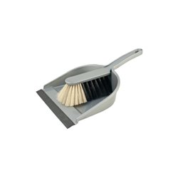 Sorex Kehrgarnitur Handfeger u.Kehrschaufel silber