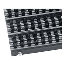 MD - Entree Fußmatte Bürsten anthrazit PA L600xB400xS23mm