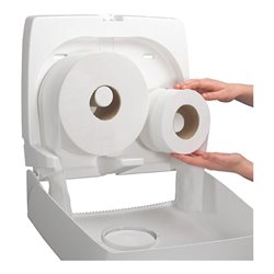 Toilettenpapierspender Aquarius Jumbo Midi H.382xB.446xT.129mm f.9000474148/-149