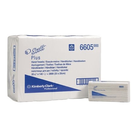 Handtücher 6605 1-lagig,geprägt hochweiß L330xB250ca.mm 2800 Tücher/VE