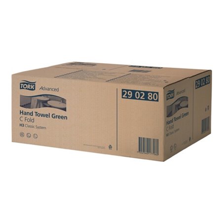 Handtücher TORK 2-lagig grün L310xB250ca.mm 2400 Tücher/VE