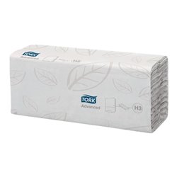 Handtücher TORK 2-lagig weiß L310xB250ca.mm 2400 Tücher/VE